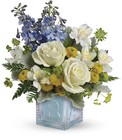 Teleflora's Welcome Little One Bouquet from Boulevard Florist Wholesale Market